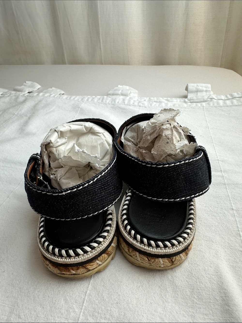 Givenchy Black and White Ribbed Rubber Sole Slide - Picture 4 of 7
